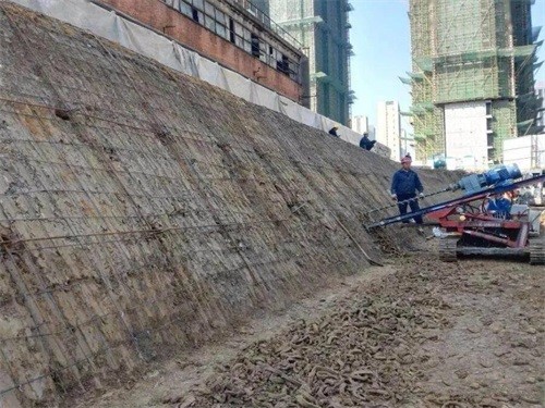 叶集建筑边坡支护