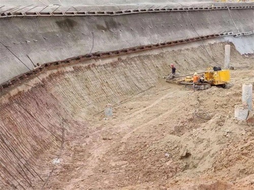 叶集基坑边坡加固